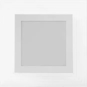 Plafon Led Sobrepor Quadrado 16W Branco Lisboa - LED BRANCO QUENTE (3000K)