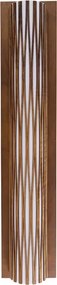 Arandela Madeira Verniz Fosco Mdf Imbuia