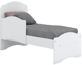Berço Vira Mini Cama Bala De Menta Henn Branco 3 Em 1