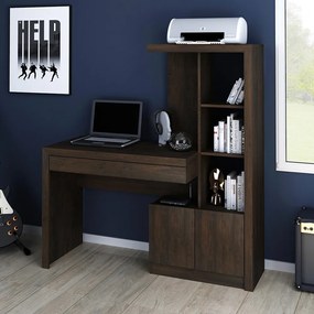 Mesa Conjunto para Escritório Home Office ME4143 MDP Rustico G69 - Gran Belo