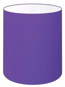 Cúpula Abajur Cilíndrica Cp-7001 Ø13x15cm - Roxo