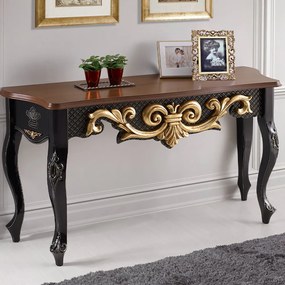 Aparador Decorativo Carlsberg Preto/Imbuia  G71 - Gran Belo