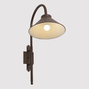 Arandela Aluminio Marrom Ip65 Conica