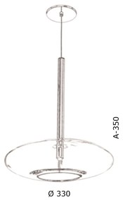 Pendente Vidro Oval Flat Aberto Ø33X35Cm Metal E Vidro 01Xg9 |Old Arti... (COBRE FOSCO / COBRE BRILHO, CLEAR (TRANSPARENTE))