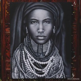 Pintura Mulher Balinesa