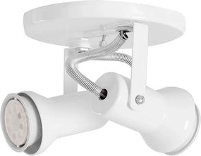 Spot Sobrepor Aluminio Branco 12Cmx4cm