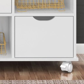 Nicho Organizador c/ 9 Gavetas com Rodízio Roterdã Q01 - ADJ Decor