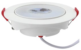 Spot De Embutir Redondo 7W 4000K Led Bivolt Ø10,5X3,1Cm | Opus Eco 387...
