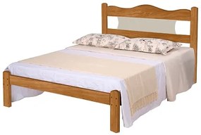 Cama De Casal Munique Nature/Off White - Gabrielli Móveis