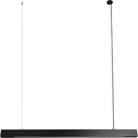 Pendente Led Aluminio Preto 36W 120 3000K