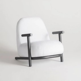 Poltrona Arthy Concha Estofada Estrutura Aço Carbono Tubular Pintura Epóxi
