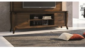 Rack Classic 2 Gavetas 200cm Madeira Maciça Taeda