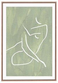 Kit 02 Quadros de Parede Decorativo Canvas Silhueta 60 Cm M02 - D'Rossi