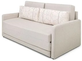 Sofá Cama Kievo Linho Branco 176cm - 62520 Sun House