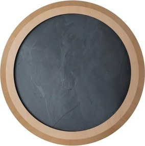 Arandela Led Ardósia E Madeira 49w 3000k Petra - MAPLE