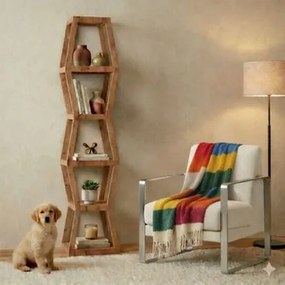 Estante Componível Tower Madeirado Woodyou 175x38x34 cm