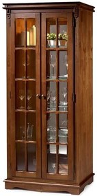 Cristaleira Vegas 2 Portas Com Led Imbuia - 68130 Sun House