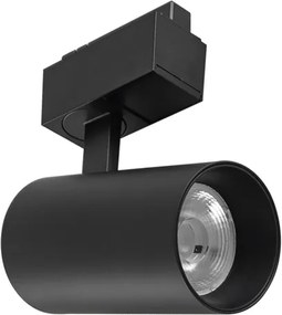 Spot Led Para Trilho Aluminio Preto 7W 700Lm 3000K Trace