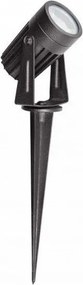 Espeto Led Metal Preto 3w 3000k 25° Ip67 Mini Focco