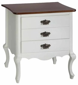 Gaveteiro Paris 3 Gavetas Liso - FS 55684