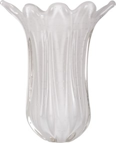 Vaso Murano Muralha - Quartzo Pérola - G Quartzo Pérola - G