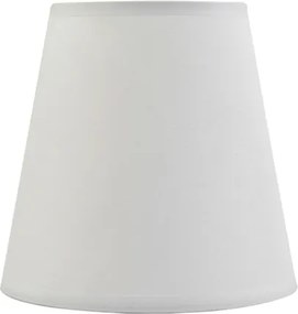 Cupula Para Abajur Tecido Branco 16Cm