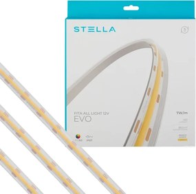 Fita De Led 7W Por Metro 12V 3000K 5M Ip67 All Light Evo
