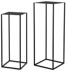 KIT MESA DE APOIO METALICA PRETO - DROSS