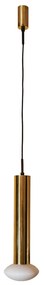 Pendente Drop Ø12X41,8Cm 1Xg9 Por Waldir Junior - Usina 51013/1 (BT - Branco Texturizado)
