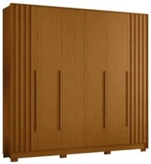 Guarda Roupa Casal 237cm 6 Portas Vinna A02 Cinamomo - Mpozenat