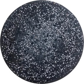 Arandela Led Granilite 12W 3000K 30Cm Terrazzo - PRETO
