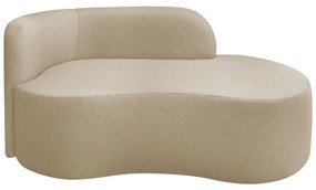 Divã Recamier Orgânico Tokyo 200cm Lado Direito Linho - ADJ Decor