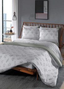 Jogo de Cama 150 Fios Geométrico Queen 4 Peças