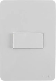 Conjunto Interruptor 4x2 Termoplástico Branco 10a Orion