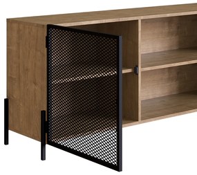 Rack New Vermont e Preto 180 cm - D'Rossi