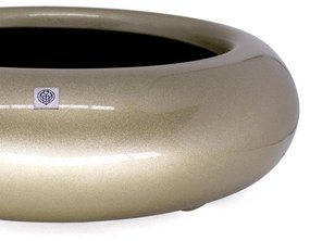 Bacia Decorativa Redondo Ouro Velho M 13X40 cm - D'Rossi