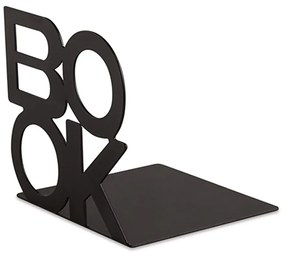 Aparador de Livros Book Preto Em Metal 13 cm M02 - D'Rossi