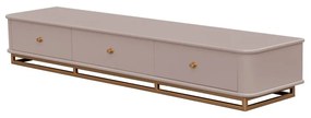 Rack Curve G - Jardim Secreto c/ Detalhes Dourado Soleil Kleiner