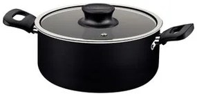 Caçarola Tramontina Formia em Alumínio 20 cm 2,8 L Starflon Max Preto