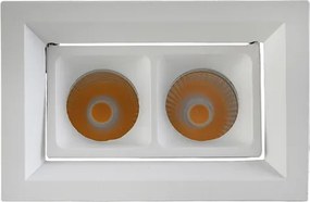 Plafon Led De Embutir 8W 15 3000K New Pixel - BRANCO