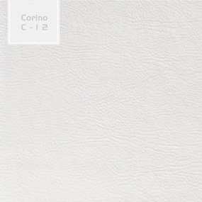 Poltrona Decorativa Nagoya Base Orby PU Sintético Branco G15 - Gran Belo