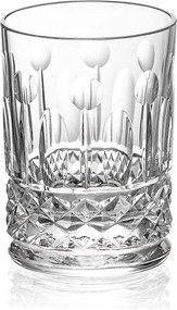 Copo de Cristal Lapidado P/ Cachaça - Incolor - 69 Incolor - 69