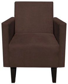 POLTRONA DECORATIVA COMPACTA JADE SUEDE