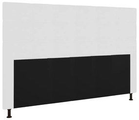 Cabeceira Stambul Para Cama Box Queen 160 cm Corino - D'Rossi - Branco
