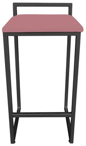 BANQUETA ALTA LAVINIA SUEDE ROSE BASE PR