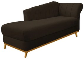 Recamier Vanessa 185cm Lado Esquerdo Corano Marrom - ADJ Decor