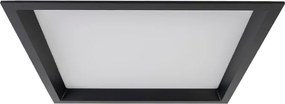 Plafon Led Embutir Quadrado Preto 28W 2150Lm 110 4000K Deep