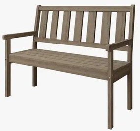 Banco de Jardim 120cm Rústico Meneghetti Vegas 2 Lugares
