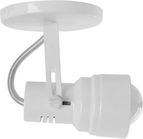 Spot Sobrepor Alumínio 12cmxø7cm - BRANCO