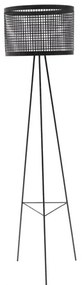 Luminária de Chão Jade em Metal Preto 153cm - 69318 Sun House